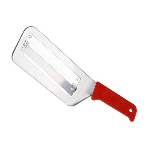 Double-Sided Blade Multi-Peeler, Stainless Steel Vegetable Peeler, Versatile Kitchen Tool for Fruits and Vegetables, Red