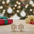thumbnail image 5 of Shine In Winter European Style Snowflake Earrings Elegant Hook Design Fashion Jewelry for Women Holiday Party Accessories, 5 of 8