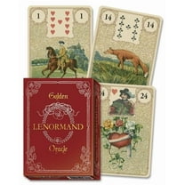 Golden Lenormand Oracle, (Hardcover)