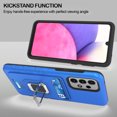 thumbnail image 6 of CoverON For Samsung Galaxy A33 5G Case, KickStand Ring Credit Card slot Rugged Phone Cover Magnetic holder, Blue, 6 of 9