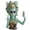 7.87 in, variant on Cute Selfie Medusa Decorative Bust Statue Mint Green Gold Resin Figurine Stable Base Tabletop Ornament Ideal for Desk Vanity Living Room Home Aesthetic Decoration