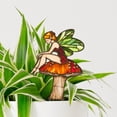 thumbnail image 6 of 3Pcs 3D Potted Flower Planter, BRELIL Mushroom Planter Decor, 3D Potted Flower Plug-in Ornament, Cute Fairy Garden Decorations for Succulents Moss, Miniature Plant Accessories for Home Balcony Desk, 6 of 9