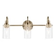 thumbnail image 6 of 55211CPZ Kichler Lighting Kavi - 3 Light Bath Vanity-10 Inch Tall and 23 Inch Wide-Champagne Bronze Finish, 6 of 9