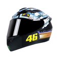 thumbnail image 5 of Casco de motocicleta para hombre y mujer, casco de motocicleta con personalidad universal Four Seasons Knight, casco integral de motocicleta con Bluetooth, 5 of 5