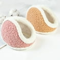 thumbnail image 3 of 1PC Fluffy Ear Muffs Winter Women Adjustable Furry Earmuffs for Women Winter Soft Fleece Knitted Ear Muff, 3 of 7