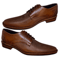 thumbnail image 2 of Zapatos para Hombre en Piel Vacuno Grabada Formales De Vestir Ejecutivo 2C, 2 of 5