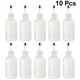 thumbnail image 4 of EeaseMX 10 botellas de plástico de 120 ml con escala, vacías, dispensadoras de líquidos con gotero para el hogar (blancas), 4 of 7