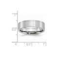 thumbnail image 6 of Cobalt Flat Satin 6mm Band Size: 10; for Adults and Teens; for Women and Men, 6 of 6