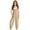 Beige, variant on Girl's Casual Sleeveless Jumpsuits Spaghetti Straps Harem Long Overalls Loose Romper Long Pants With Pockets for Kids 5-14Y