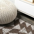 thumbnail image 3 of JONATHAN Y SANTA MONICA 2 x 8 Runner Rug, Andratx Tribal Geometric - Brown/Beige, SMB126A-28, 3 of 10