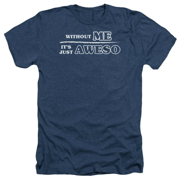 - Just Aweso - Heather Short Sleeve Shirt - X-Large