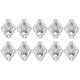 thumbnail image 2 of 10Pcs Eye Plate 316 Stainless Steel Heavy Duty Suspension Pad Hammock Hooks Marine Fixed BuckleDia 5mm, 2 of 5