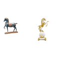 thumbnail image 1 of Escultura De Caballo De Pie, Adorno De Mesa Moderno, Decoración Feng Shui, Figura De Animal Para Escritorio, Sala De Estar, Estantería, Dormitorio, Centro De Mesa, 1 of 8