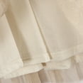 thumbnail image 3 of Little Girls Burgundy Velvet Cream Tulle Dress 3, 3 of 7