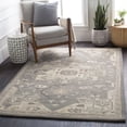 thumbnail image 3 of Mark&Day Wool Rugs, 6x9 Roblin Traditional Taupe Oval Area Rug, Grey Black Taupe Carpet for Living Room, Bedroom or Kitchen (6' x 9' Oval), 3 of 8