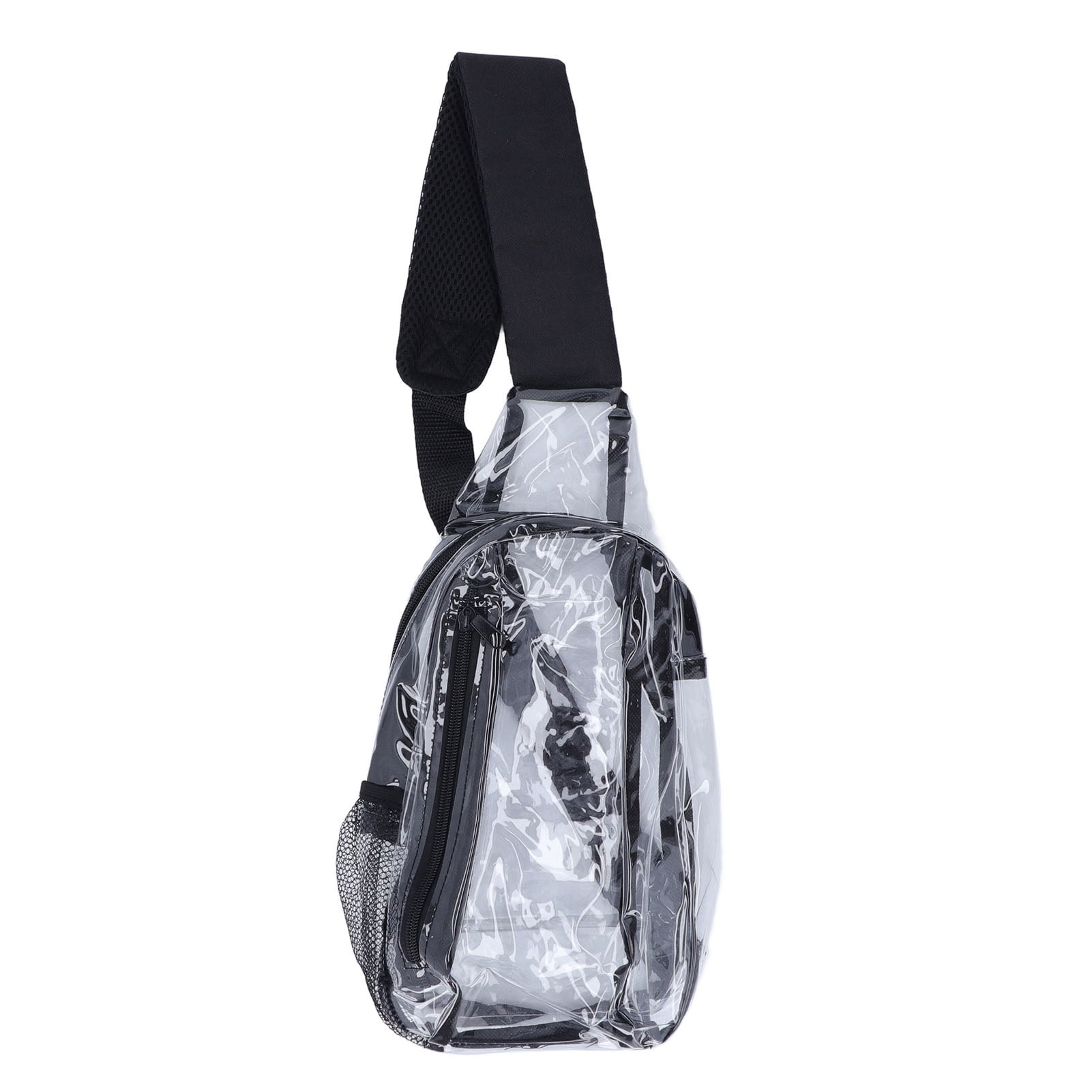 Clear Shoulder Backpack Durable Casual Clear Sling Bag For Stadium