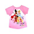 thumbnail image 2 of Disney Princesses Girls Pajama, 3 Piece Sleepwear Set, Floral, Size: 10, 2 of 4