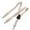 Ivory, variant on Clips N Grips Child Baby Toddler Kid Adjustable Elastic Suspenders Y Back Design