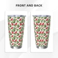 thumbnail image 3 of Balery Watermelons Pattern 20oz Insulated Car Cup with Dual Drink Lids, Stainless Steel Travel Mug Eco-Friendly and Leak-Proof-Straw Three-piece Set, 3 of 8