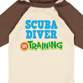 thumbnail image 4 of Inktastic Scuba Diver in Training Boys or Girls Long Sleeve Baby Bodysuit, 4 of 5