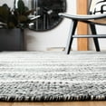 thumbnail image 4 of SAFAVIEH Vermont Zachariah Striped Area Rug, Black/Ivory, 5' x 8', 4 of 11
