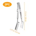 thumbnail image 2 of GAXIRE 2Ud Pinzas Para Pasta Y En Acero Inoxidable Resistentes Y Fáciles De Manejar, 2 of 8