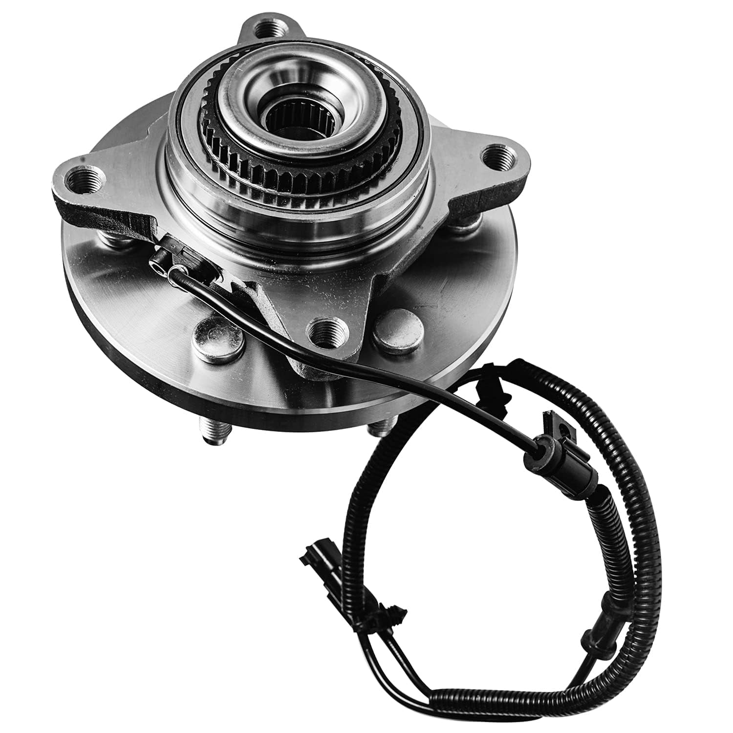 Detroit Axle - 4WD Front Wheel Bearing Hubs for 11-14 Ford F-150 Expedition Lincoln Navigator, Replacement 2012 2013 F-150 Expedition Navigator Wheel Bearing and Hubs Assembly Set