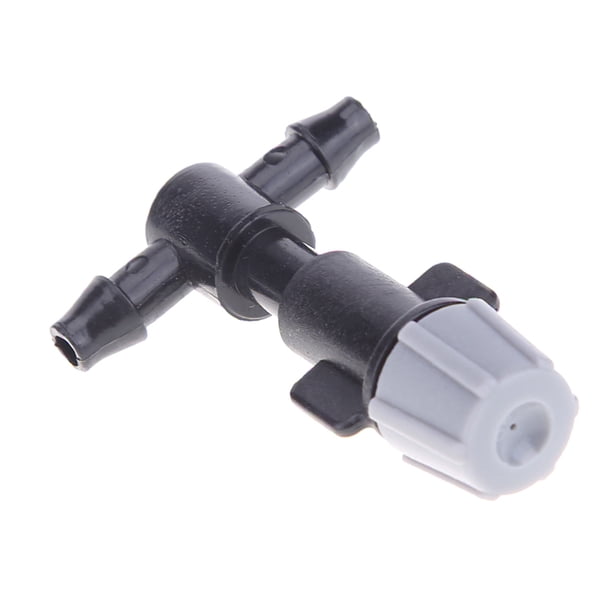 30 Uds Rociadores Niebla + Conector en T Boquillas Riego Refrigeración