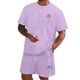 thumbnail image 1 of Playeras De Compresión Para Hombre, Conjunto De Dos Piezas De Camiseta Y Pantalones Cortos De Manga Corta Con Estampado Completo Para Hombre, Camisa Estampada Y Pantalón Corto., 1 of 5