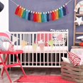 thumbnail image 2 of Boho Tassel Garland Banner colorido con cuentas de madera para el dormitorio A Afortunado Sencillez, 2 of 3