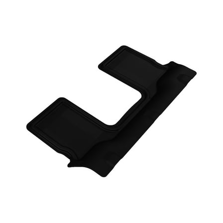 3D MAXpider Third Row Custom Fit All-Weather Floor Mat for Select Mazda5 Models - Kagu Rubber (Black)