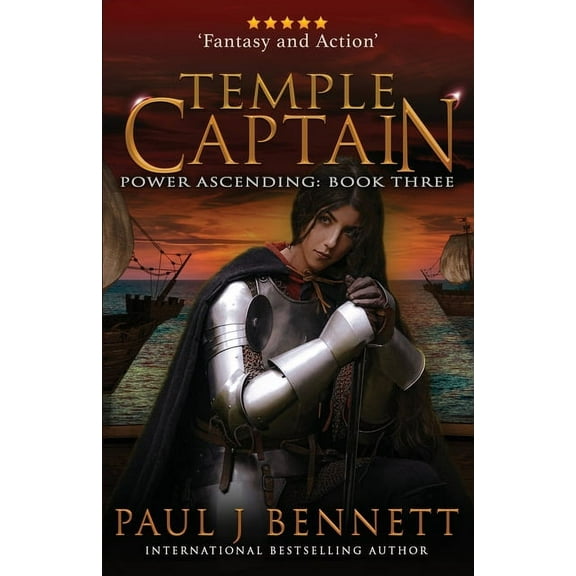 Power Ascending Temple Captain: An Epic Military Fantasy Novel, Book 3, (Paperback)