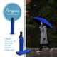 thumbnail image 2 of Paraguas de bolsillo automático IDEA NUOVA Azul rey, 2 of 7