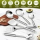 thumbnail image 5 of Juego de utensilios de cocina e-FAR de acero inoxidable de 10 piezas con soporte, 5 of 9