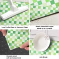 thumbnail image 3 of Green Yellow Checkerboard Checkered Pattern Kitchen Rug Mat,Kitchen Runner Rugs Non Skid Washable,Decorative Kitchen Floor Mats for Kitchen,Sink,Laundry,17"X47", 3 of 5