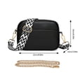 thumbnail image 5 of Giaone Fashion Crossbody Camera Bag With Stylish Colorful Strap PU Shoulder Bags For Adventures And Daily Commutes, 5 of 21
