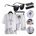 thumbnail image 1 of Conjunto Playera Y Pantalón Para Hiphop Hombre+ Lentes Sol, 1 of 8