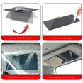thumbnail image 4 of COFEST Sun Visor Extender for Cars Car Visor Extender Sun Blocker UV400 Universal Visor Extension for Car Visor Clip On Sun Visor for Car Black, 4 of 6