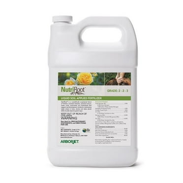 Arborjet Nutriroot Liquid Soil Applied Fertilizer, 1 Gallon