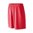 thumbnail image 2 of Augusta 805A Wicking Mesh Athletic Short, Red - Large, 2 of 3