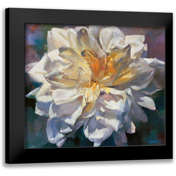 Haenraets, Willem 13x12 Black Modern Framed Museum Art Print Titled - Flower II