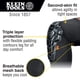 thumbnail image 2 of Rodilleras Klein Tools 60611 Heavy Duty Black L/XL, 2 of 9