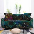 thumbnail image 5 of Outer Space Galaxy Elastic Sofa Cover for Living Room Sectional Corner Stretch Slipcovers Couch Cover Protector Housse Canapé, 5 of 7