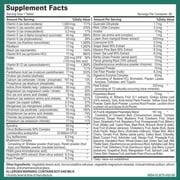 MiracleMulti MEGA V-1 MultiVitamin & Minerals, with Superfoods, Probiotics, Digestive Enzyme, Mushrooms: Non-GMO