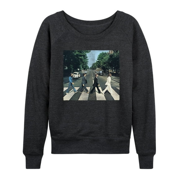 The Beatles - Classic Abbey Road - Women's Lightweight French Terry Long Sleeve Shirt