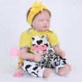thumbnail image 2 of 1 Set Reborn Baby Girl Dolls Clothes Girls Doll Outfits Dolls Matching Clothing, 2 of 3