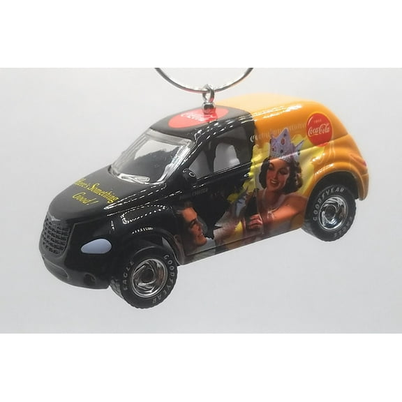 Christmas Ornament for Chrysler Panel Cruiser Coke Black Bronze