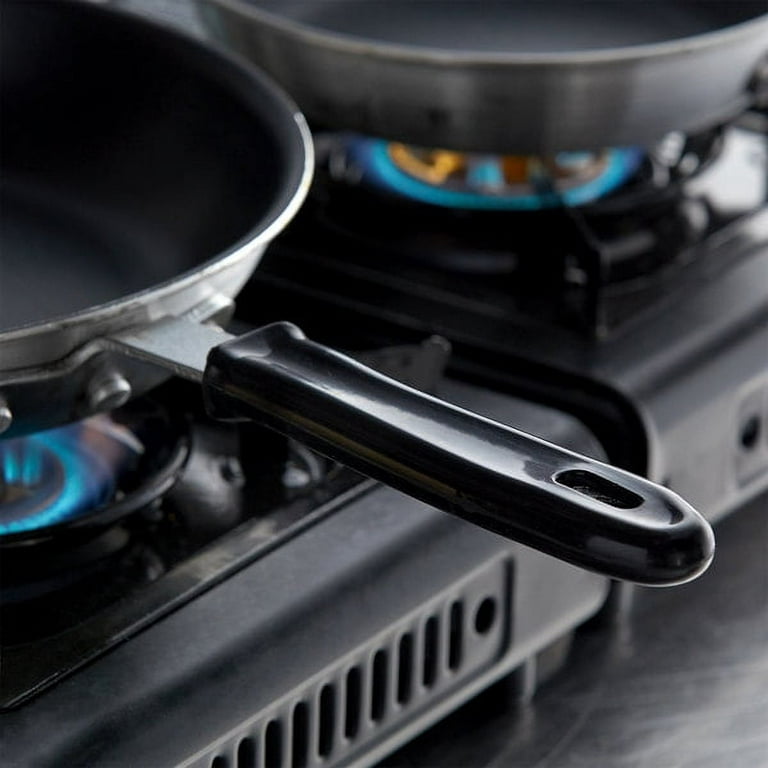 Choice Black Removable Silicone Pan Handle Sleeve for 10 and 12 Fry Pans