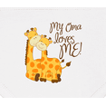 thumbnail image 3 of Inktastic My Oma Loves Me Baby Bandana Bib, 3 of 4