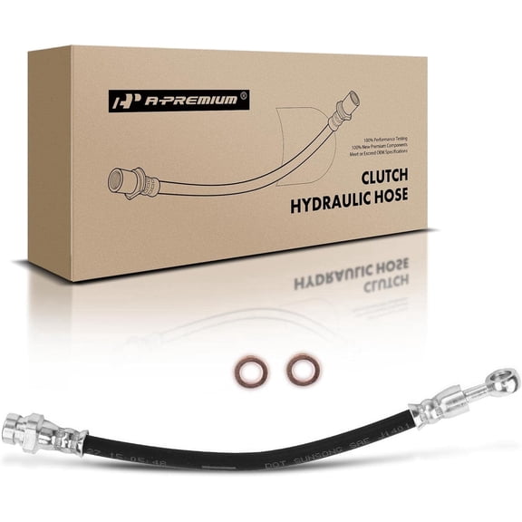 A-Premium Clutch Hydraulic Hose Line Compatible with Mitsubishi Montero Sport 1997 1998 1999 2000 V6 3.0L Naturally Aspirated
